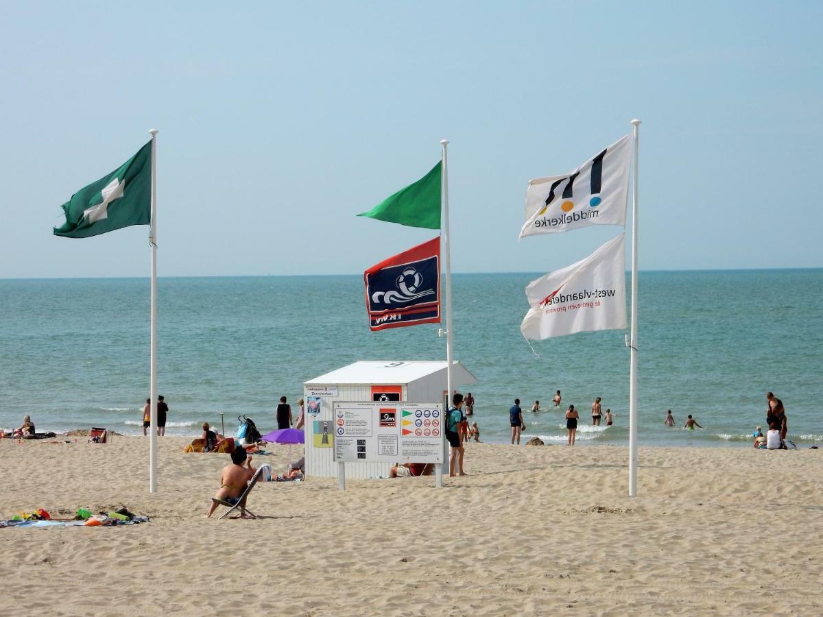 Toplocatie Middelkerke Frontal Sea View 외부 사진